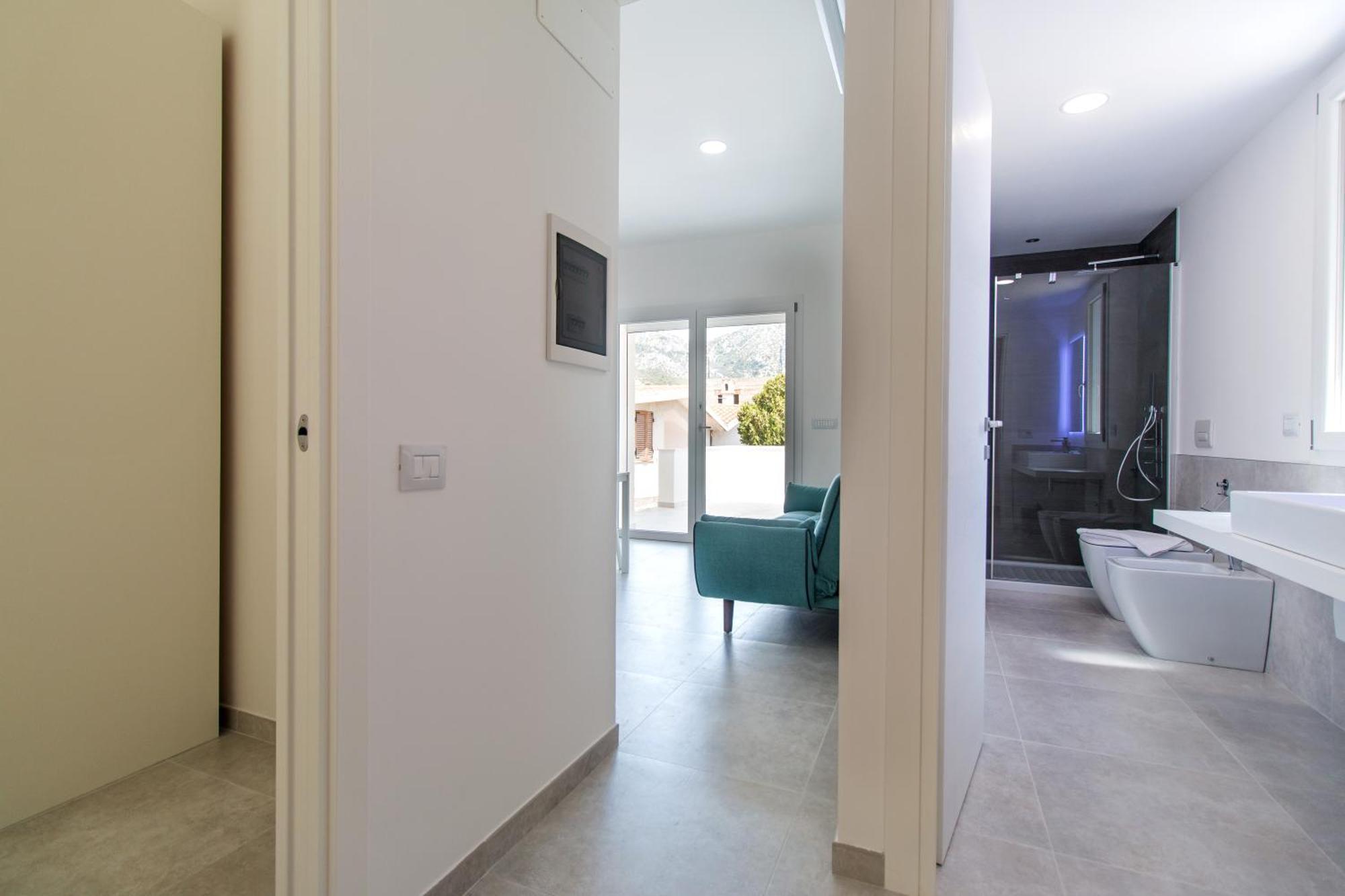 Appartamento Perla Bianca, Con Wifi E Air Con Cala Gonone Bagian luar foto